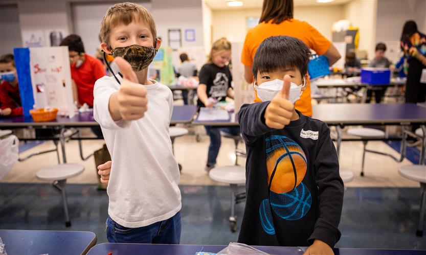 Students participate in Market Day
